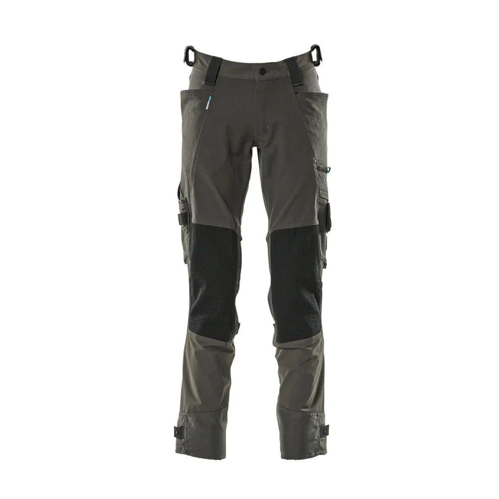Mascot 17079-311 Broek Met Kniezakken Donkerantraciet