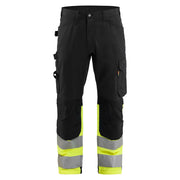 Blaklader 1708 1811 High Vis Werkbroek Zwart High Vis Geel