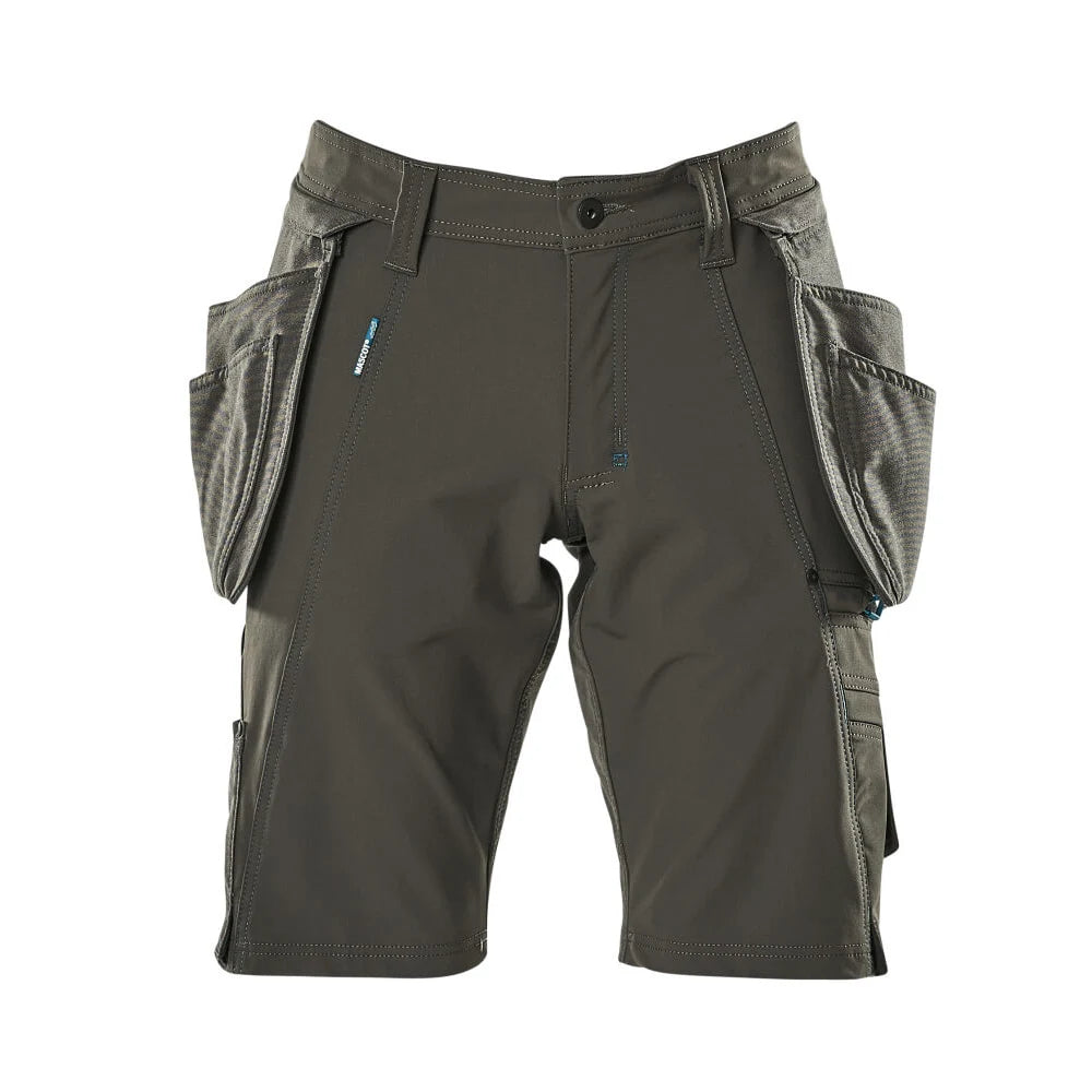 Mascot 17149-311 Shorts Met Spijkerzakken Donkerantraciet