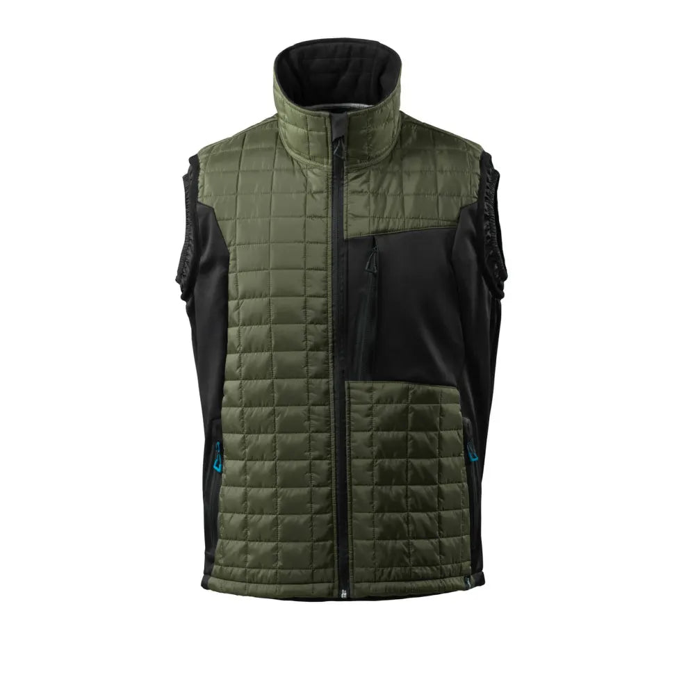 Mascot 17165-318 Thermobodywarmer Mosgroen Zwart