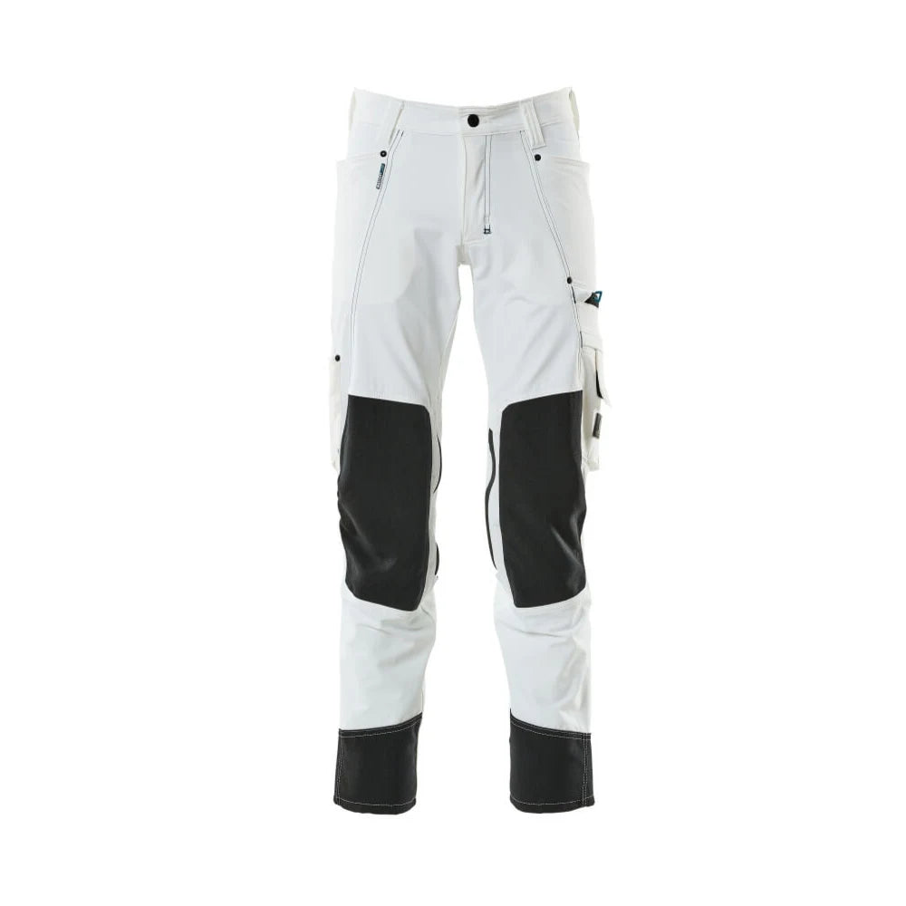 Mascot 17179-311 Broek Met Kniezakken Wit