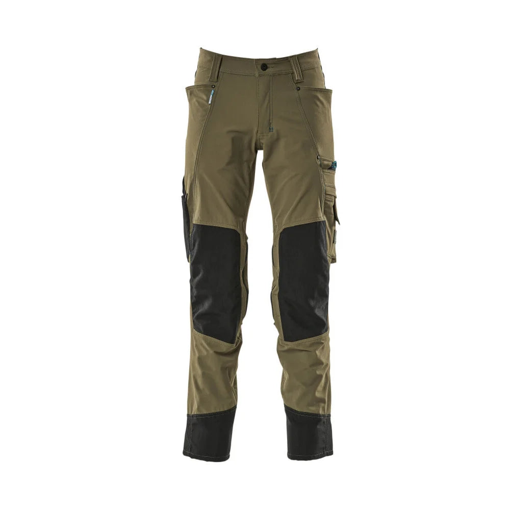 Mascot 17179-311 Broek Met Kniezakken Mosgroen