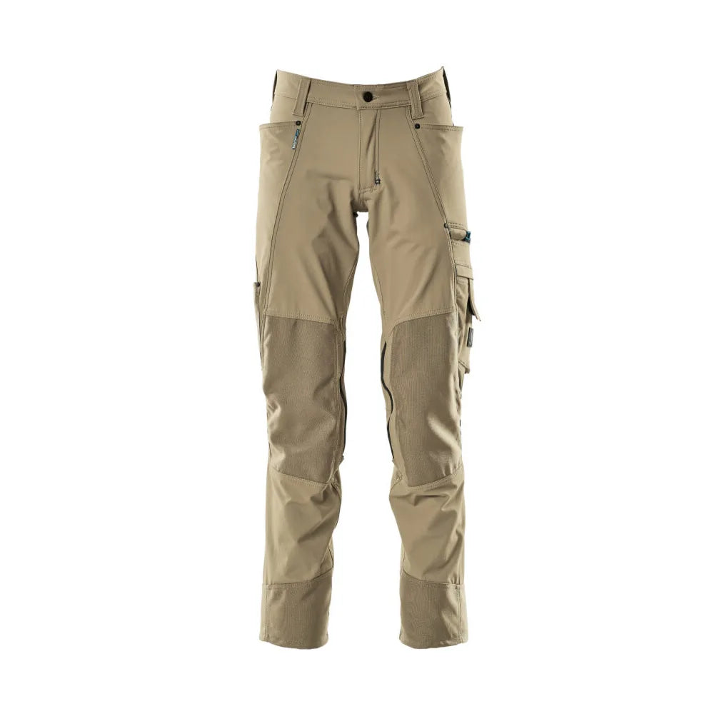 Mascot 17179-311 Broek Met Kniezakken Lichtkhaki