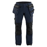 Blaklader 1745 1645 ToolRig Werkbroek 4-Weg Stretch Donker Marineblauw Zwart