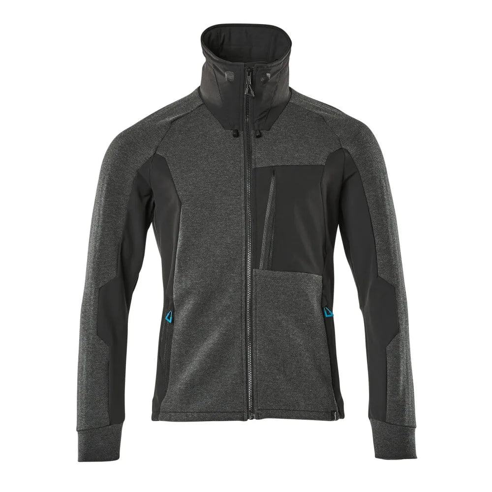 Mascot 17484-319 Sweatshirt Met Rits Zwart
