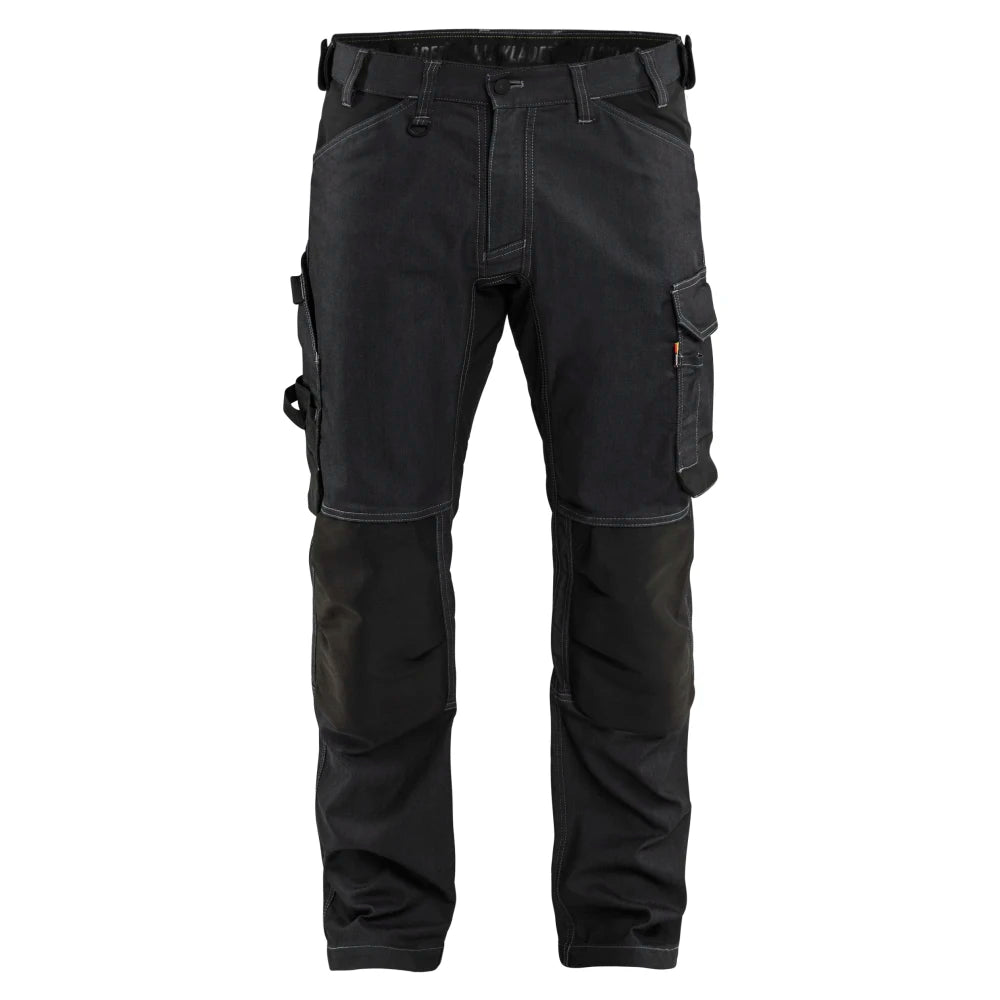 Blaklader 1751 1141 Werkbroek Denim Stretch Zwart