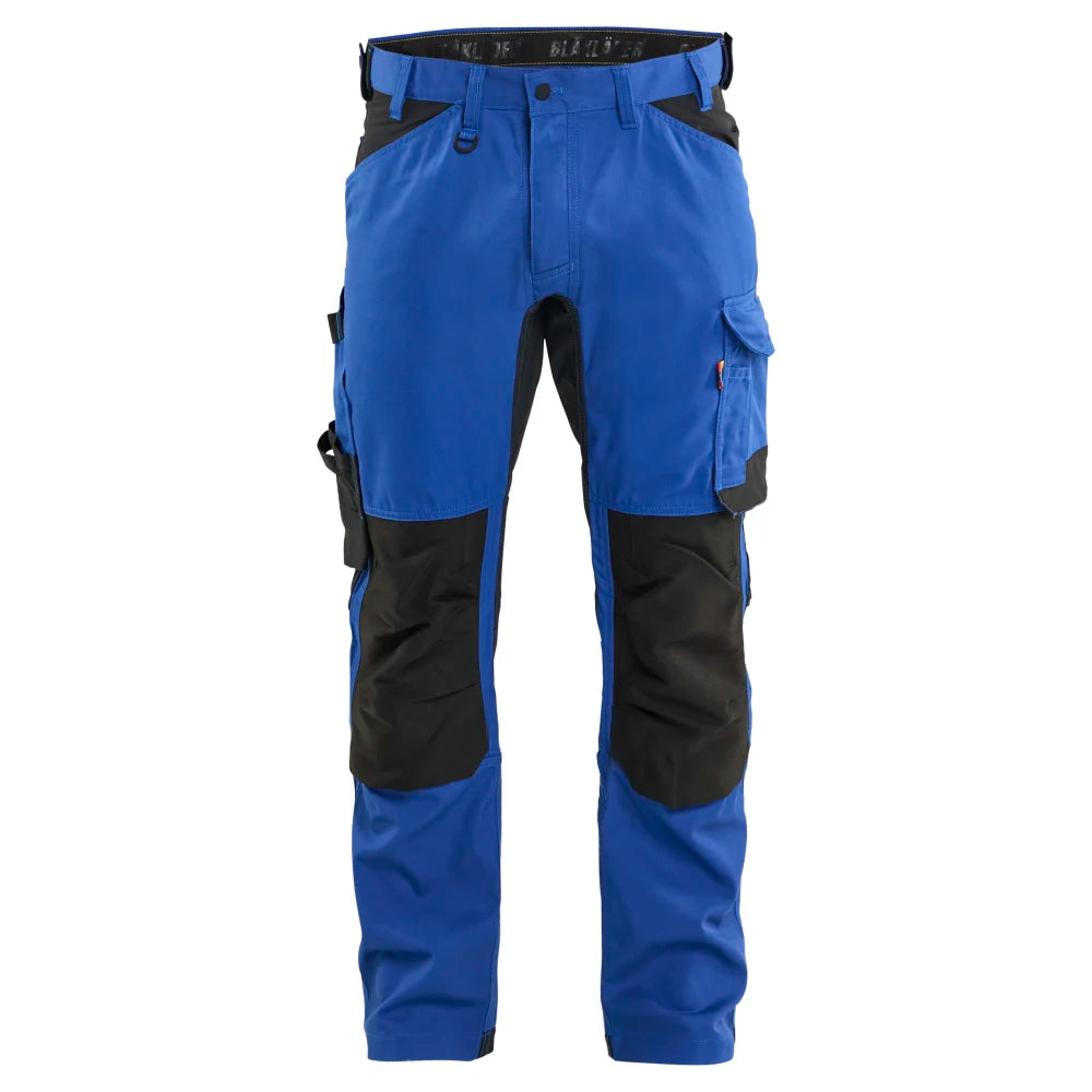 Blaklader 1751 1832 Werkbroek 2-Weg Stretch Korenblauw Zwart