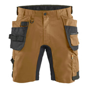 Blaklader 1752 1832 Short 2-Weg Stretch Met Gereedschapszakken Nougat Zwart