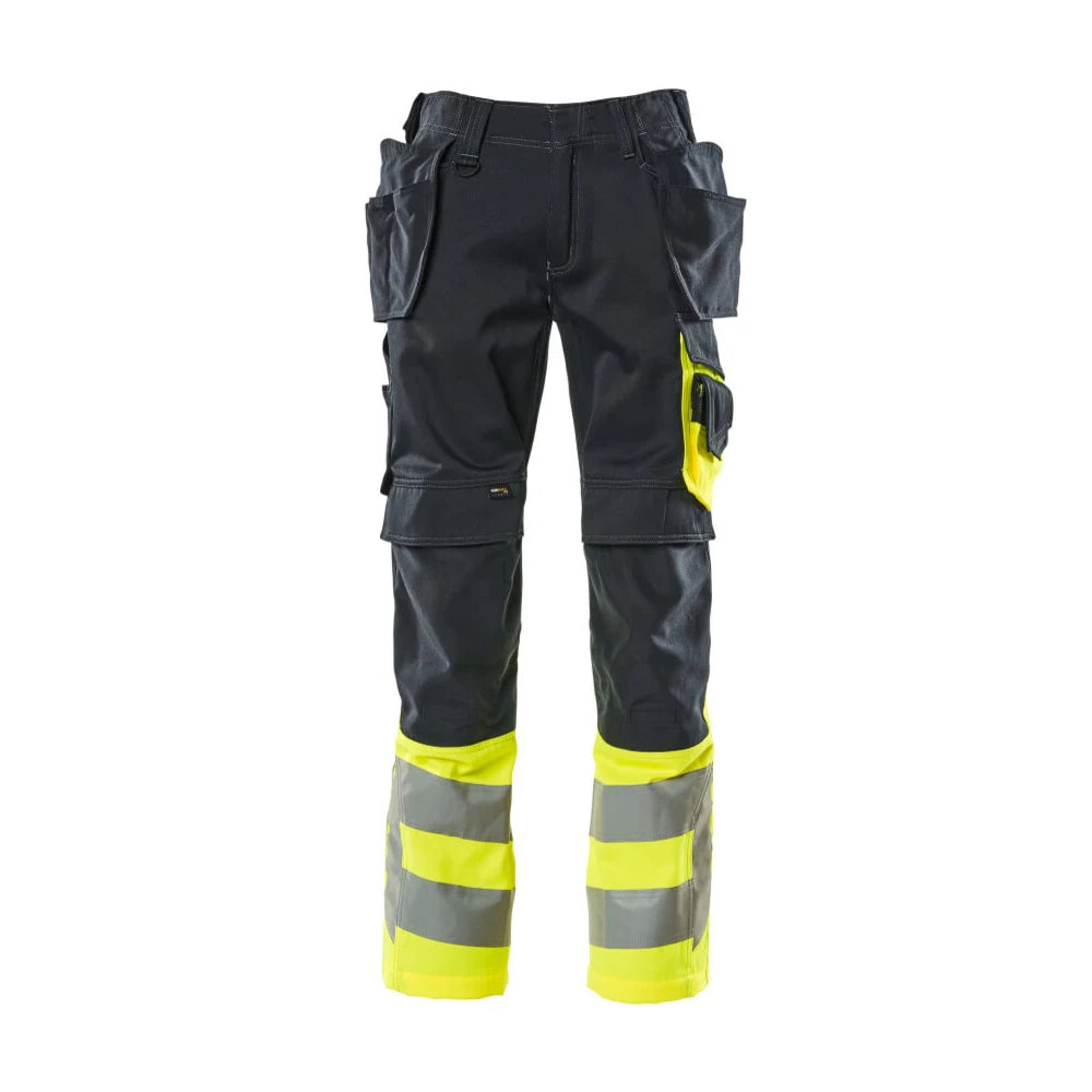 Mascot 17531-860 Broek Met Spijkerzakken Donkermarine High Vis Geel