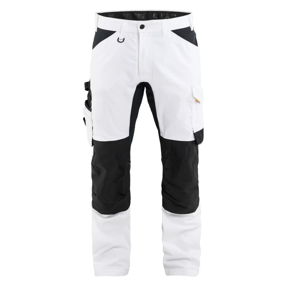 Blaklader 1771 1832 Schildersbroek Met Stretch Wit Zwart