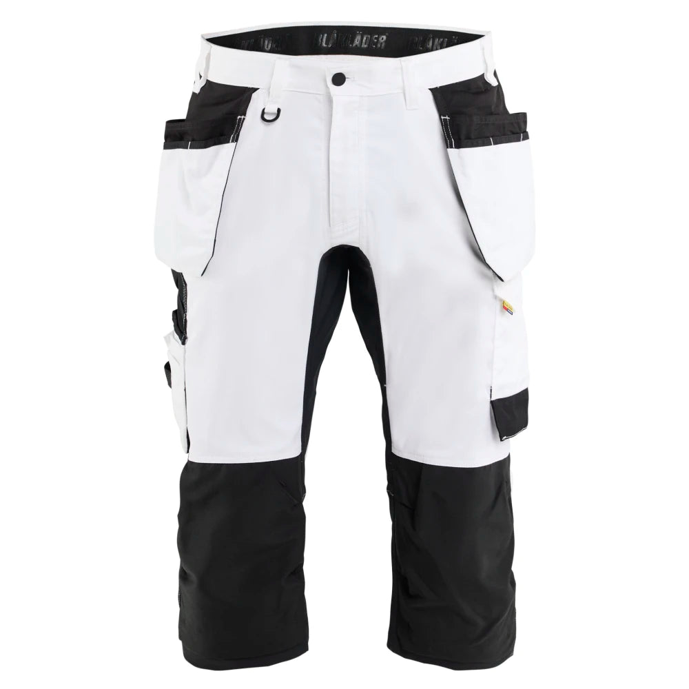 Blaklader 1774 1832 Schilderspiraatbroek Met Stretch Wit Zwart
