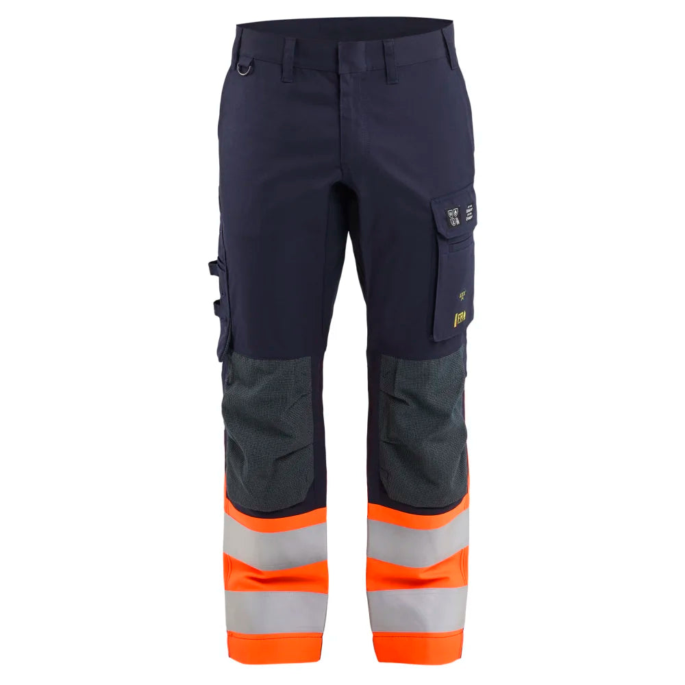 Blaklader 1787 1524 Multinorm Werkbroek Stretch Inherent Marineblauw Oranje