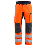 Blaklader 1788 1524 Multinorm Werkbroek Stretch Inherent High Vis Oranje Marineblauw