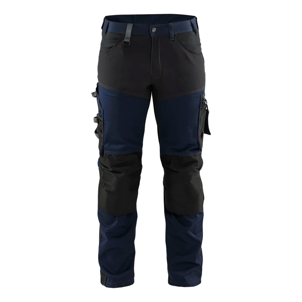 Blaklader 1799 1860 Werkbroek Met Stretch Donker Marineblauw Zwart