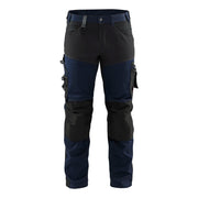 Blaklader 1799 1860 Werkbroek Met Stretch Donker Marineblauw Zwart