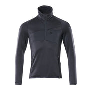 Mascot 18003-316 Fleecetrui Met Korte Rits Donkermarine