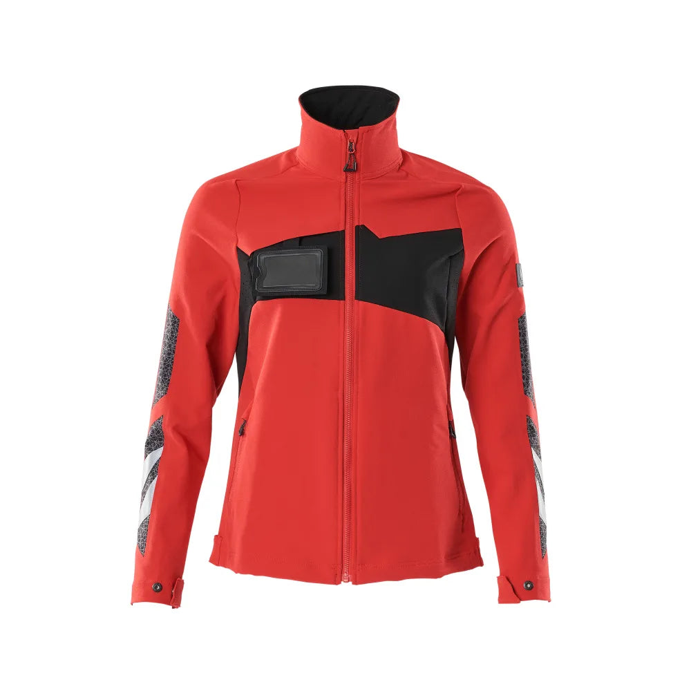 Mascot 18008-511 Jas Signaalrood Zwart