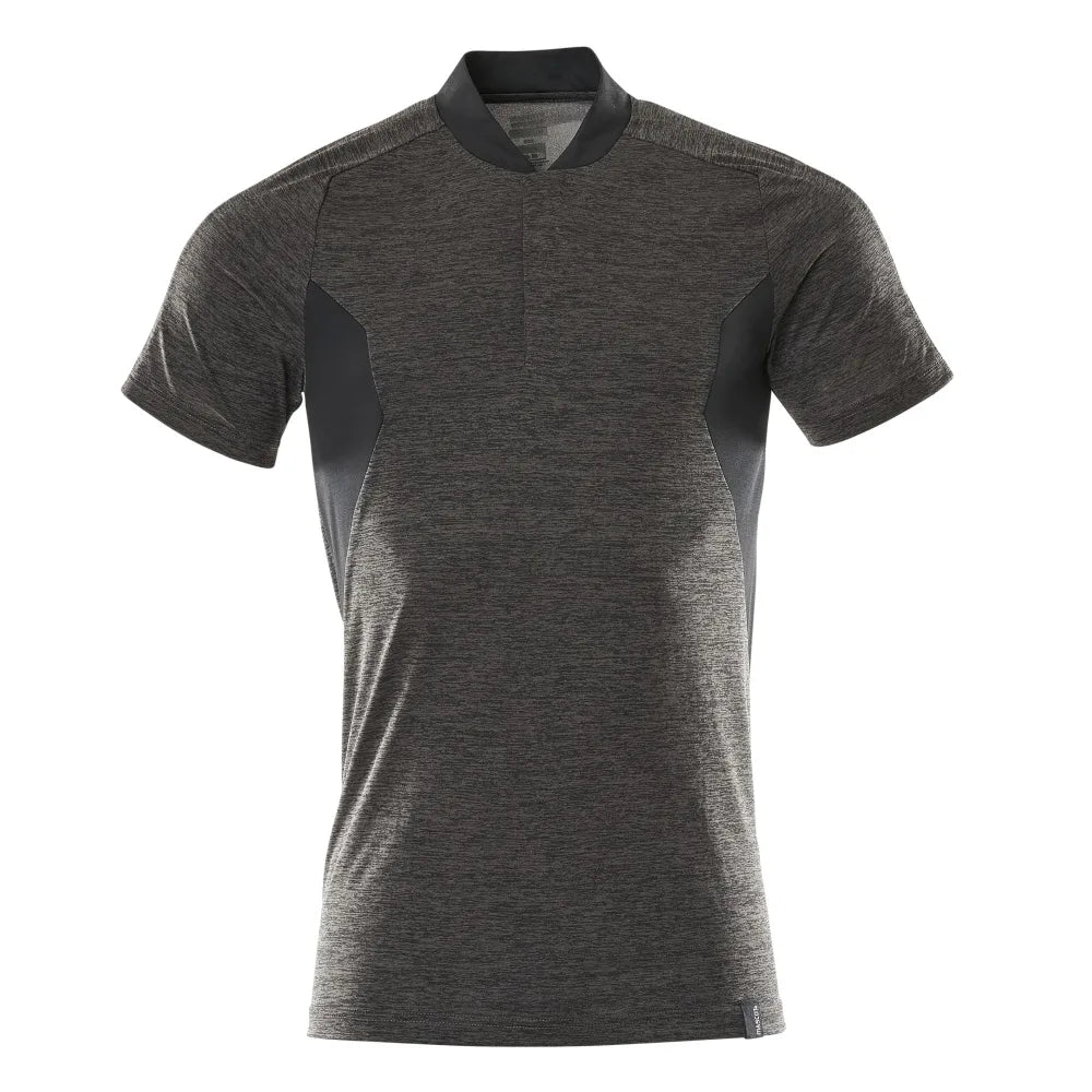 Mascot 18083-801 Poloshirt Donkerantraciet Zwart