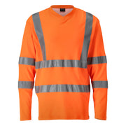 Mascot 18281-995 T-Shirt Met Lange Mouwen High Vis Oranje