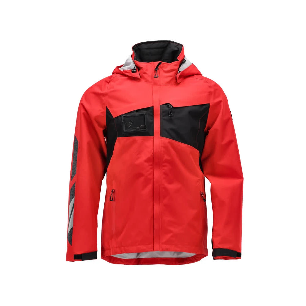 Mascot 18301-231 Shell Jas Signaalrood Zwart
