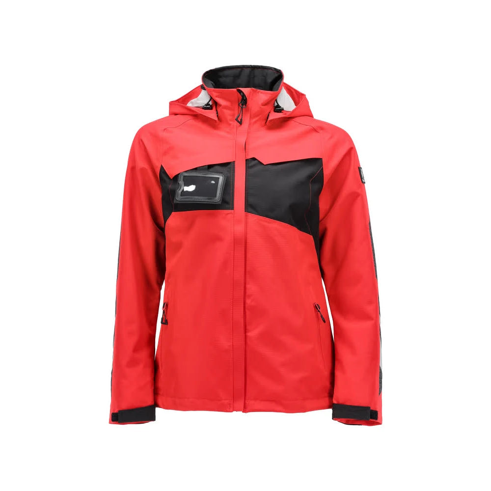 Mascot 18311-231 Shell Jas Signaalrood Zwart