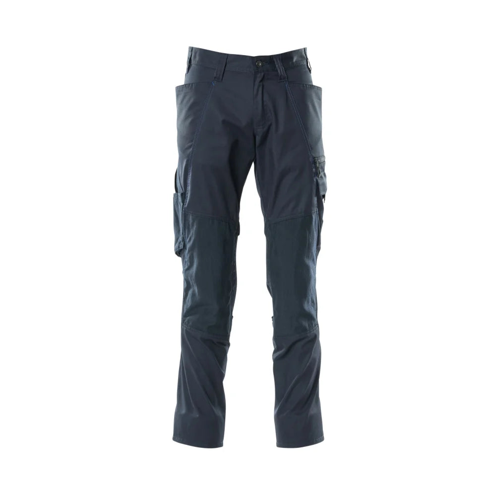 Mascot 18379-230 Broek Met Kniezakken Donkermarine