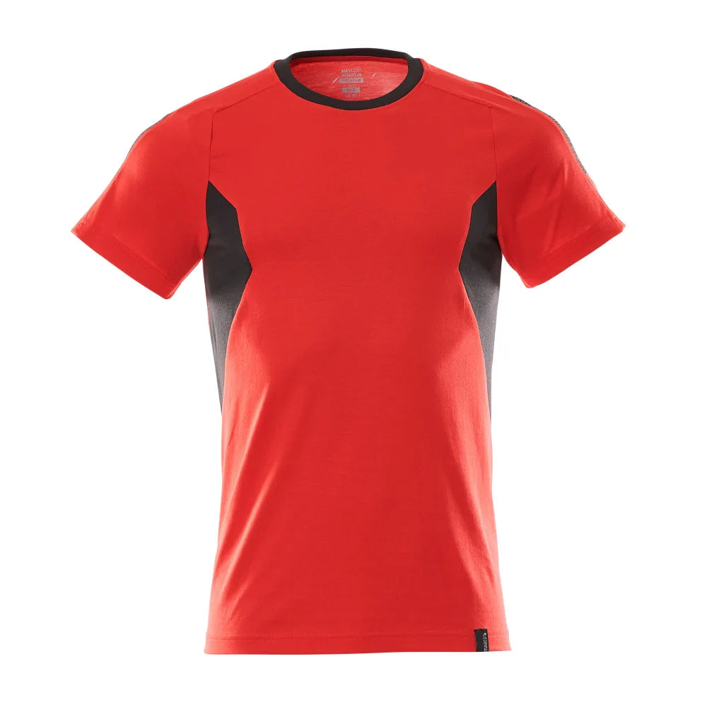 Mascot 18382-959 T-Shirt Signaalrood Zwart