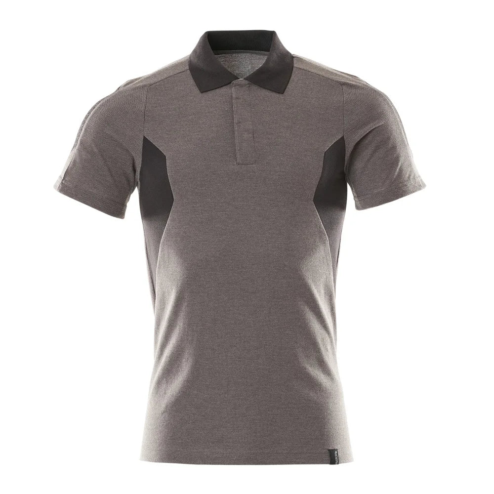 Mascot 18383-961 Poloshirt Donkerantraciet Zwart