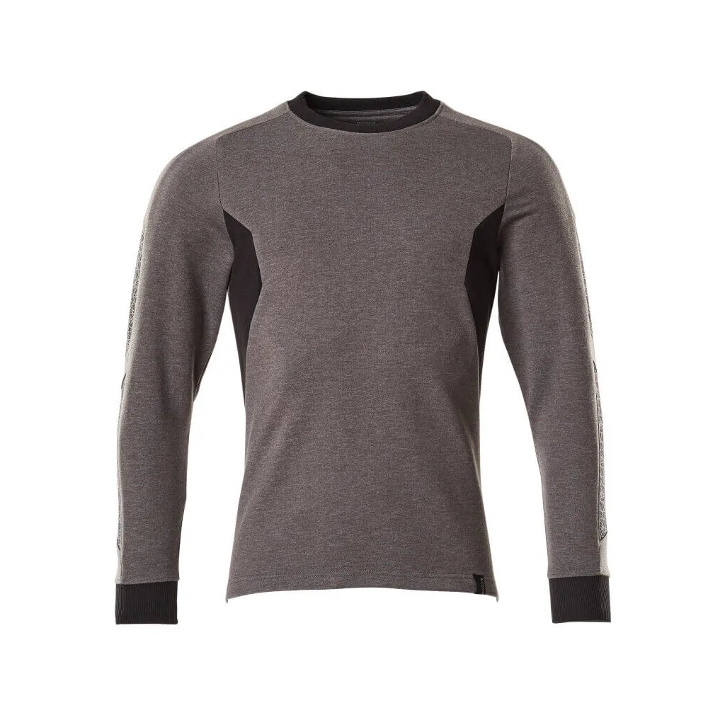 Mascot 18384-962 Sweatshirt Donkerantraciet Zwart