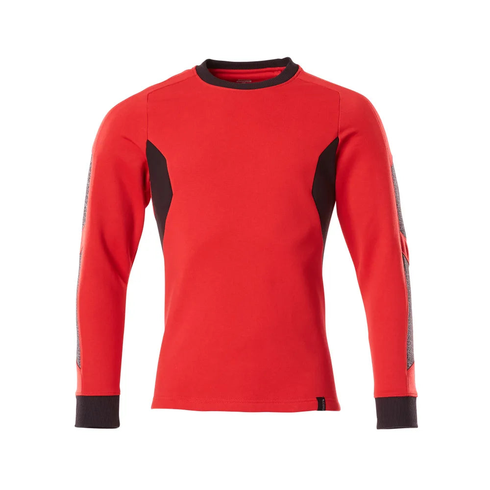Mascot 18384-962 Sweatshirt Signaalrood Zwart