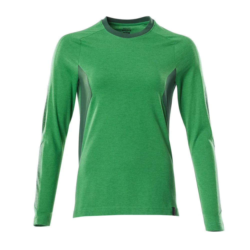 Mascot 18391-959 T-Shirt Met Lange Mouwen Helder Groen Groen