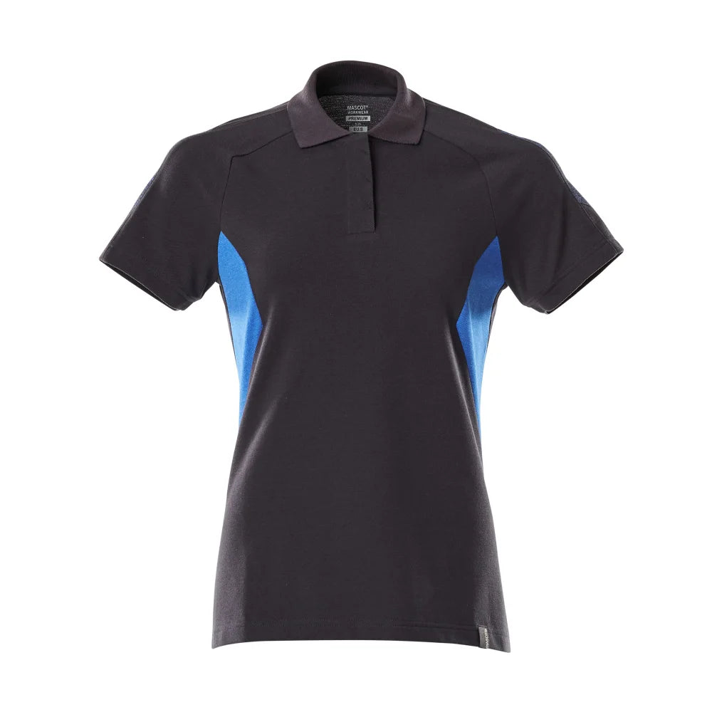 Mascot 18393-961 Poloshirt Donkermarine Helder Blauw