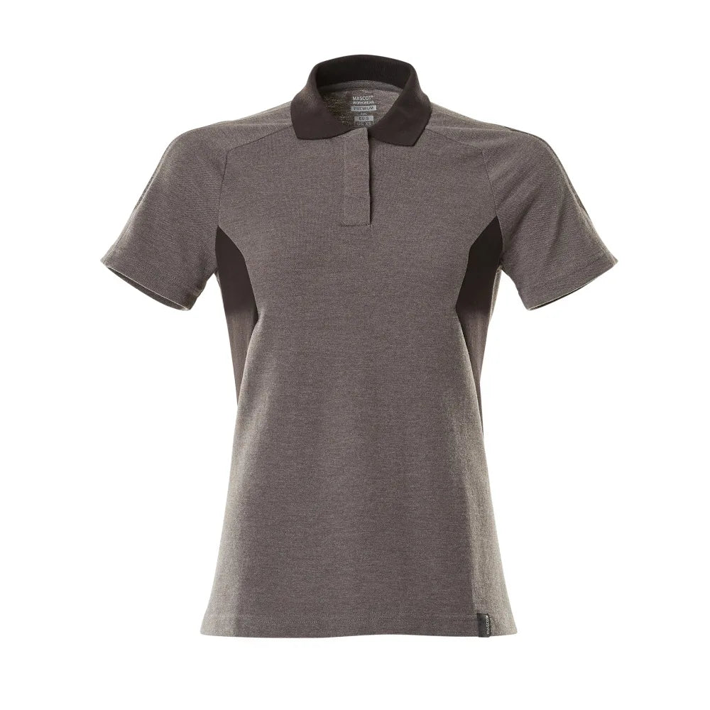 Mascot 18393-961 Poloshirt Donkerantraciet Zwart
