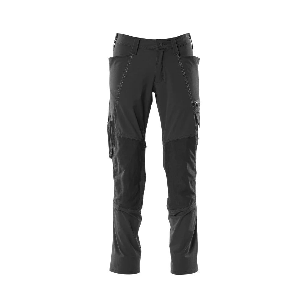 Mascot 18479-311 Broek Met Kniezakken Zwart