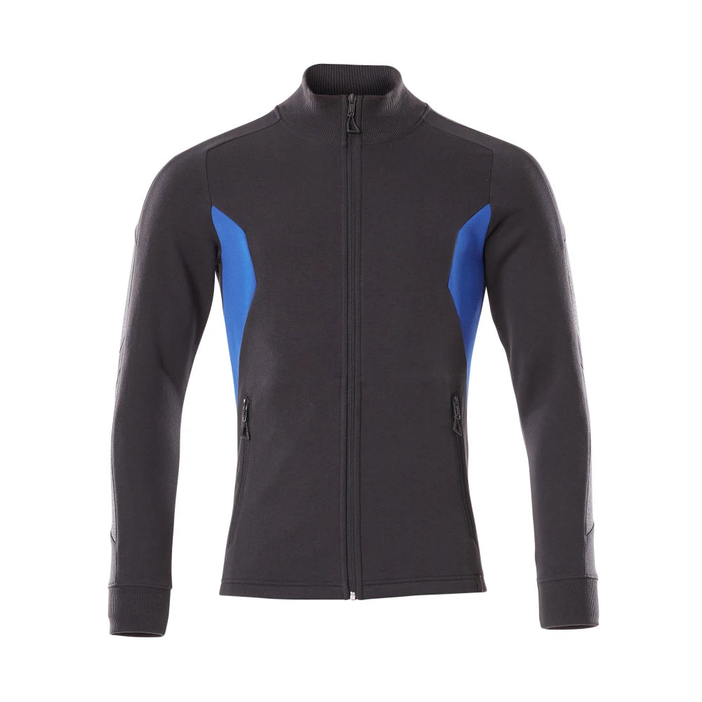 Mascot 18484-962 Sweatshirt Met Rits Donkermarine Helder Blauw