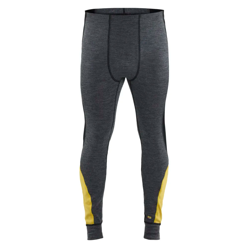 Blaklader 1849 1732 Lange Onderbroek Merinowol Warm Medium Grijs Geel