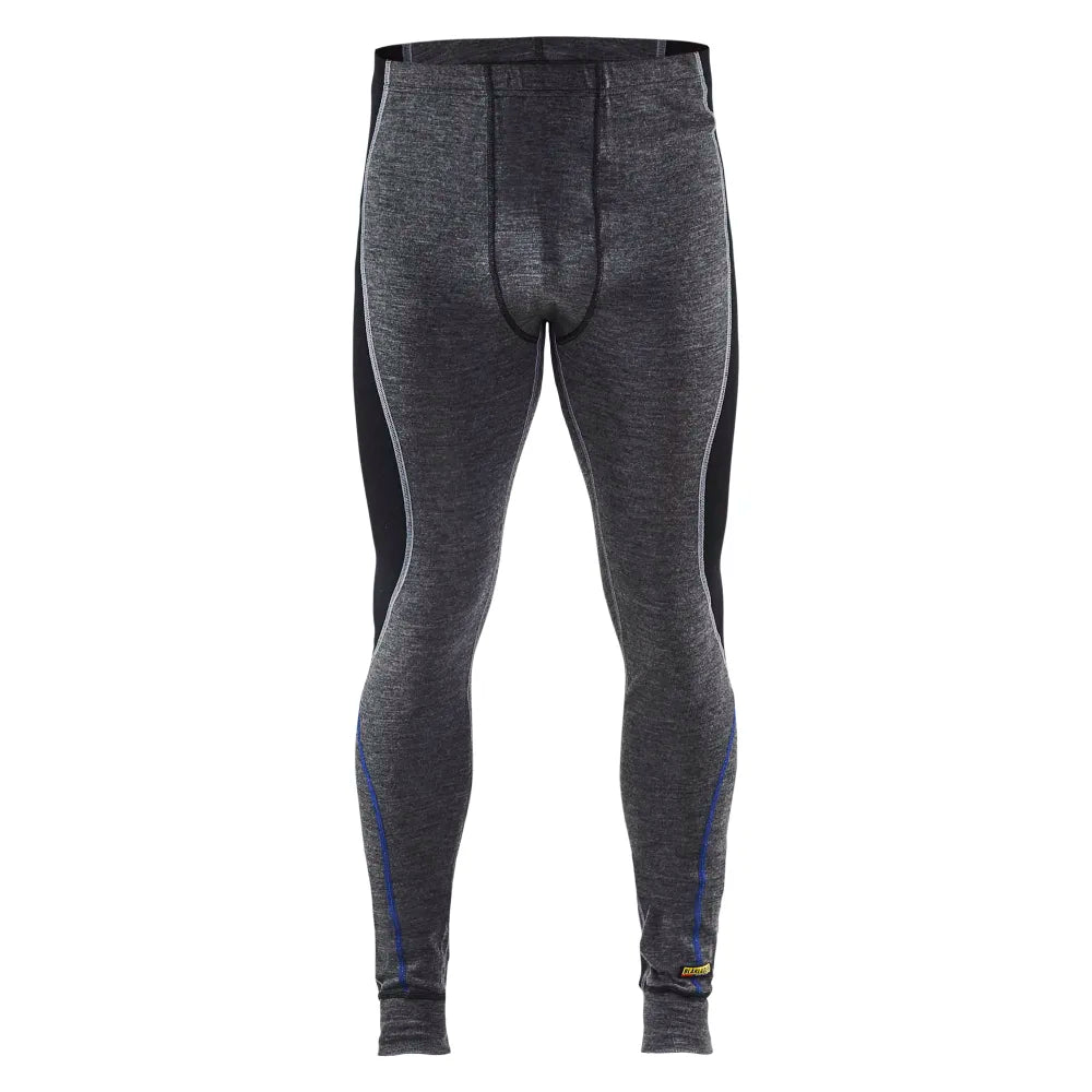 Blaklader 1849 1732 Lange Onderbroek Merinowol Warm Medium Grijs Zwart