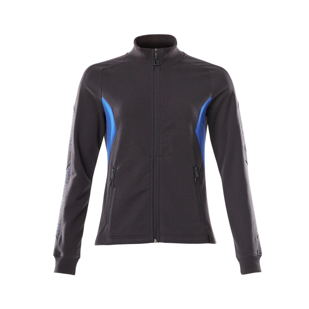 Mascot 18494-962 Sweatshirt Met Rits Donkermarine Helder Blauw