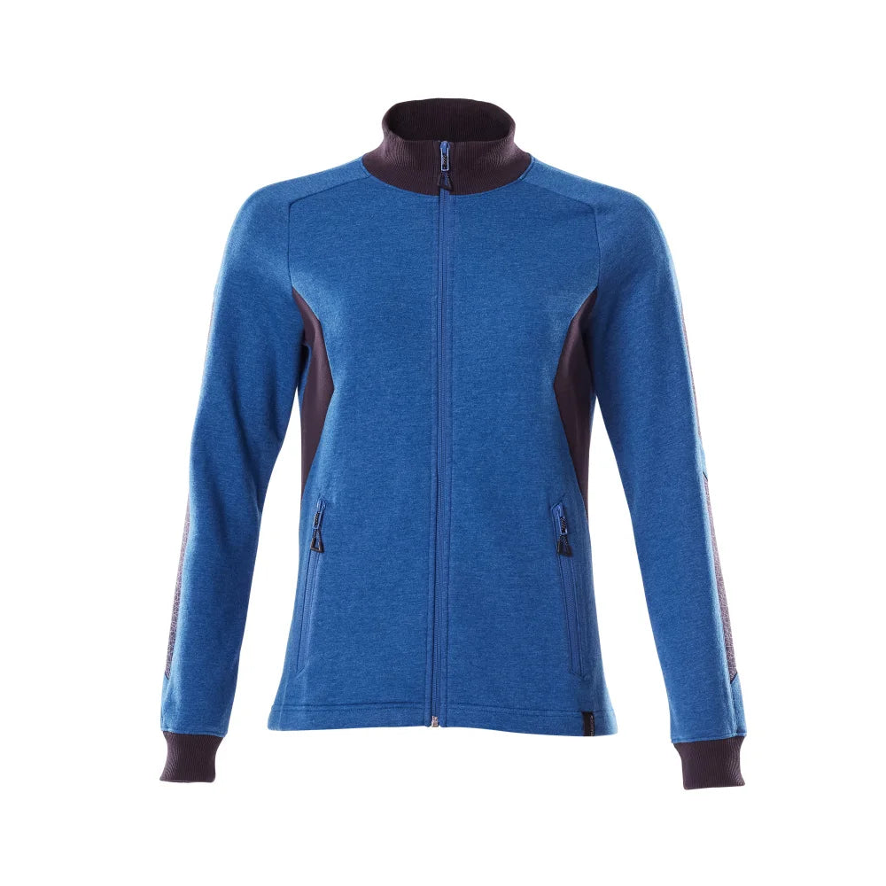 Mascot 18494-962 Sweatshirt Met Rits Helder Blauw Donkermarine