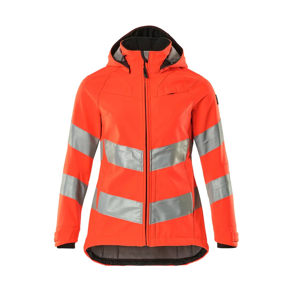 Mascot 18512-246 Softshell Jas High Vis Rood