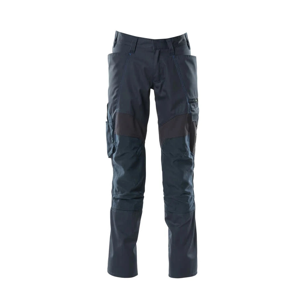 Mascot 18579-442 Broek Met Kniezakken Donkermarine