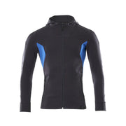 Mascot 18584-962 Capuchontrui Met Rits Donkermarine Helder Blauw