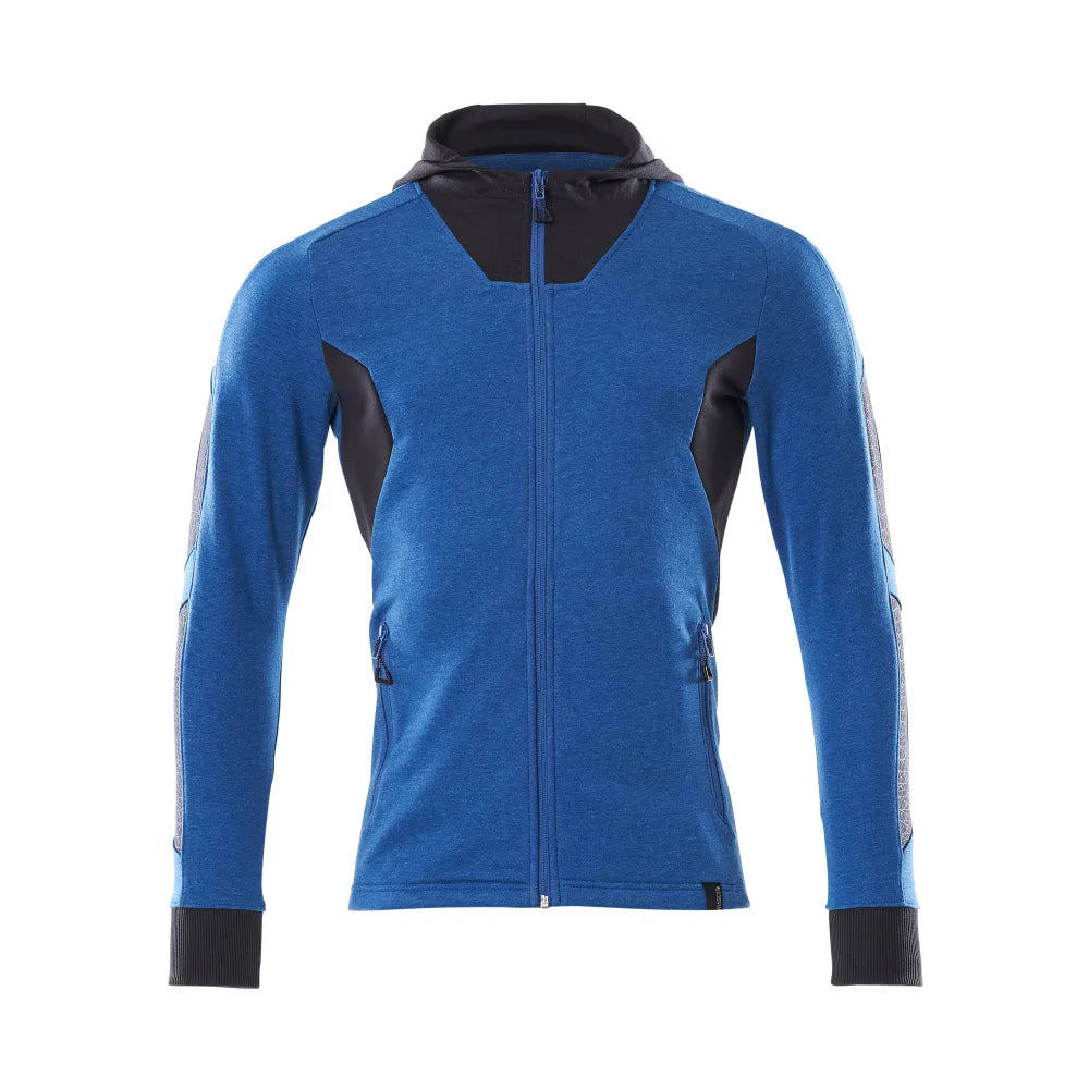 Mascot 18584-962 Capuchontrui Met Rits Helder Blauw Donkermarine