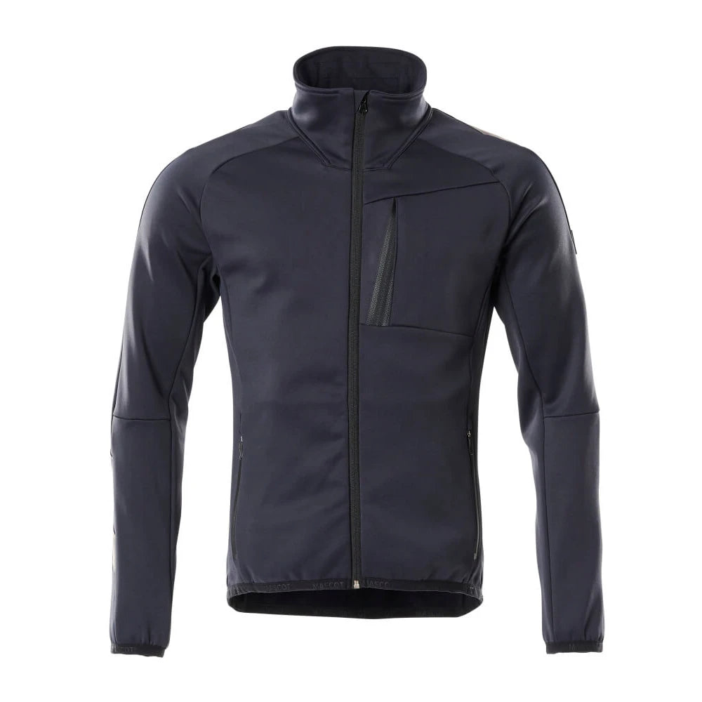 Mascot 18603-316 Fleecetrui Met Rits Donkermarine