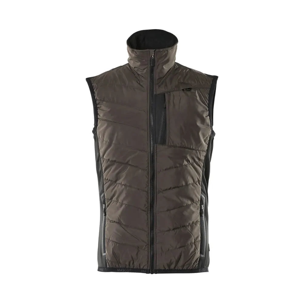 Mascot 18665-318 Thermobodywarmer Donkerantraciet Zwart