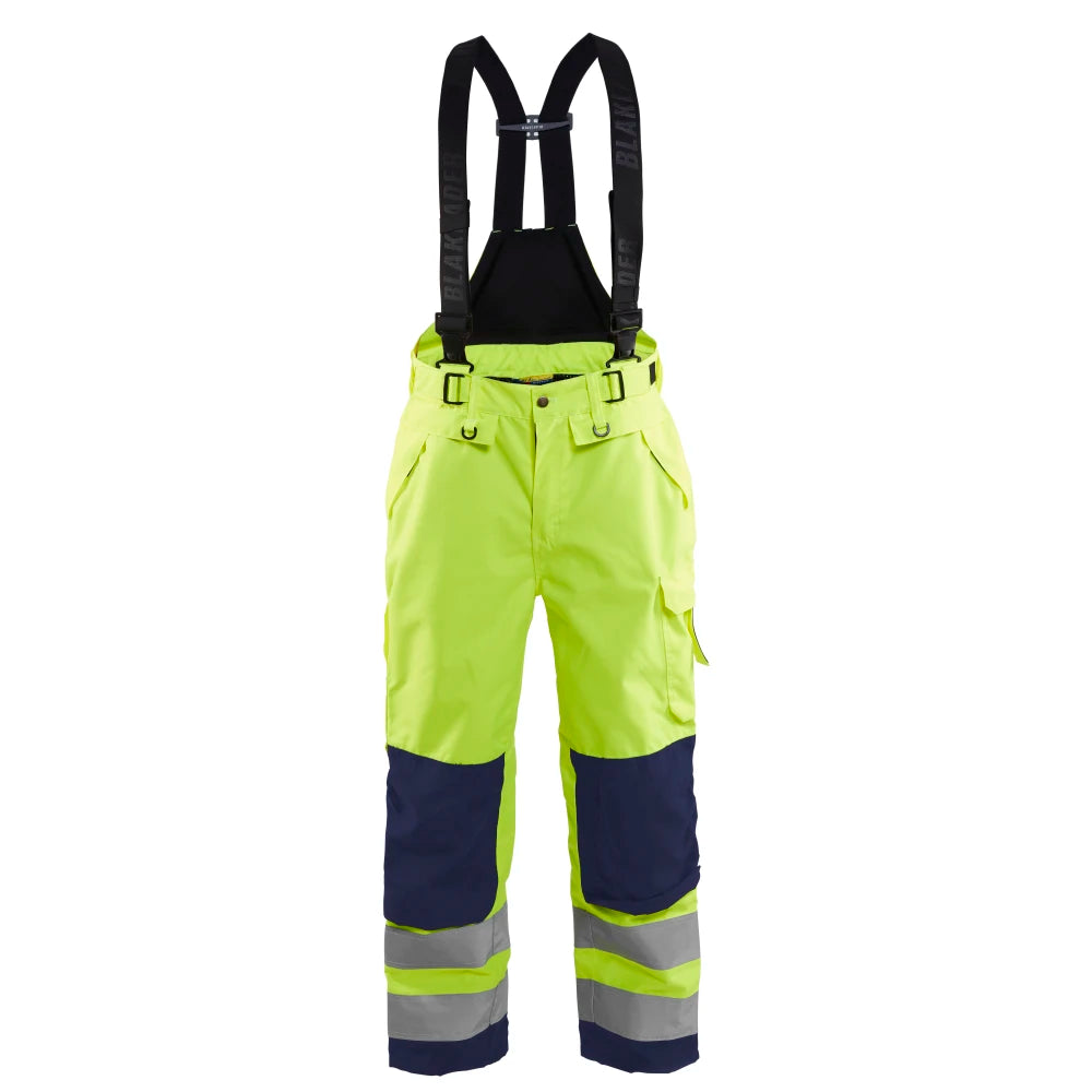 Blaklader 1867 1977 High Vis Shell Werkbroek High Vis Geel Marineblauw