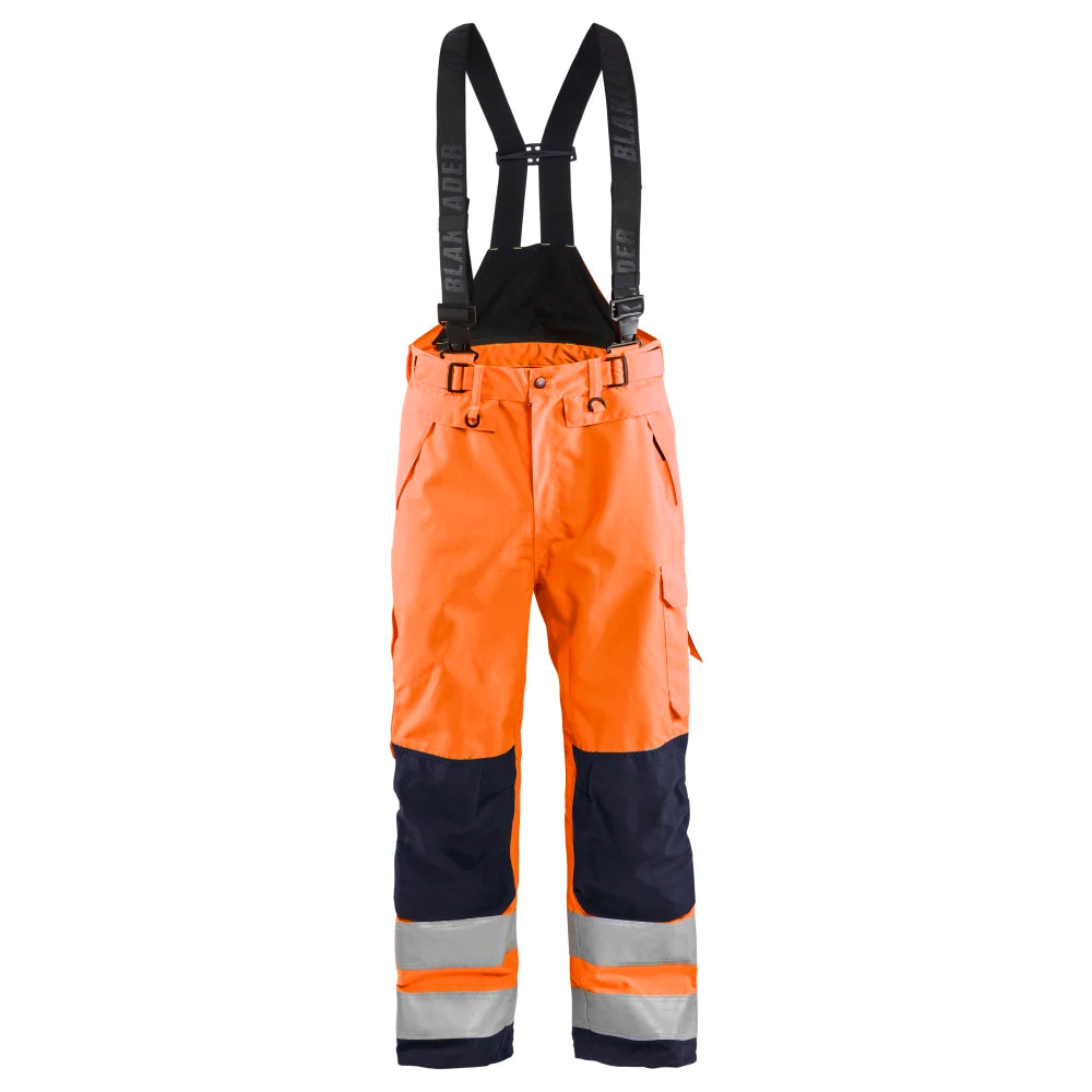 Blaklader 1867 1977 High Vis Shell Werkbroek High Vis Oranje Marineblauw
