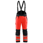 Blaklader 1875 1977 High Vis Winterwerkbroek High Vis Rood Zwart