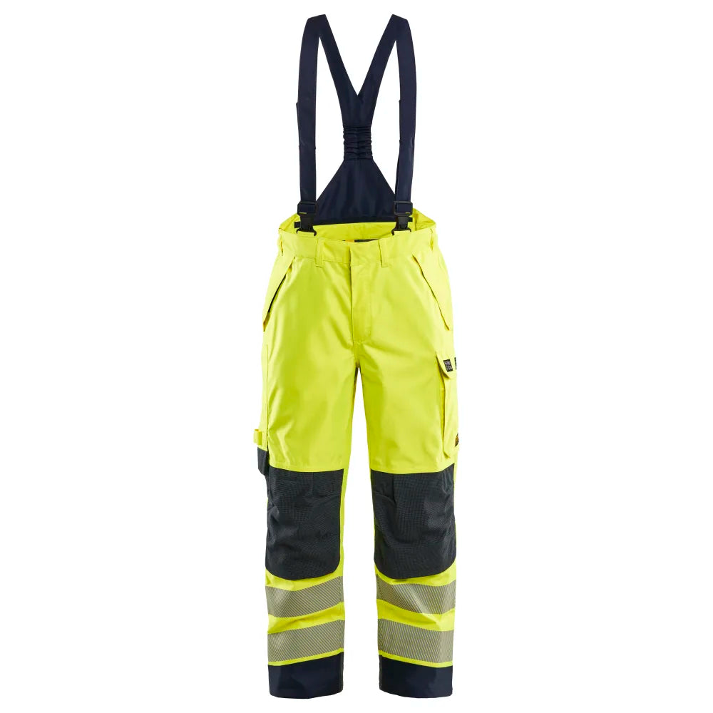 Blaklader 1881 1532 Multinorm Shell Werkbroek High Vis Geel Marineblauw