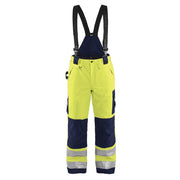 Blaklader 1885 1977 High Vis Winterwerkbroek High Vis Geel Marineblauw